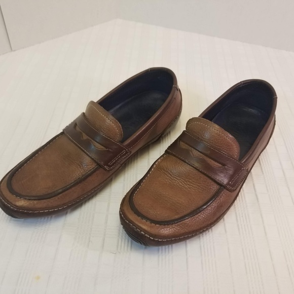 EUC. Cole Haan Leather Moccasin Driving Shoes 7.5M - Picture 3 of 8